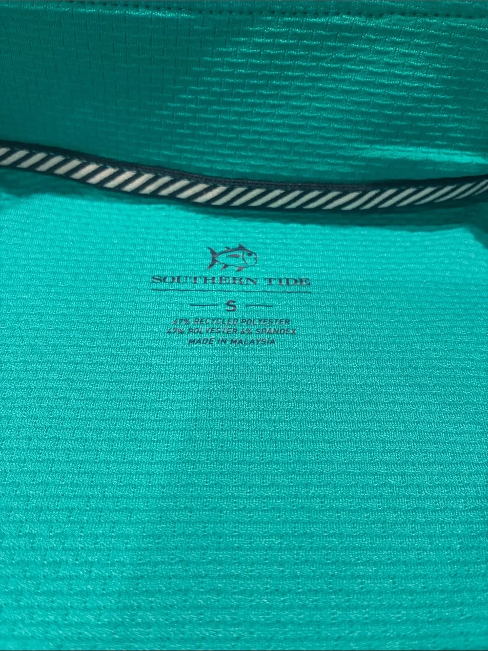Southern Tide Teal Half-Zip Pullover